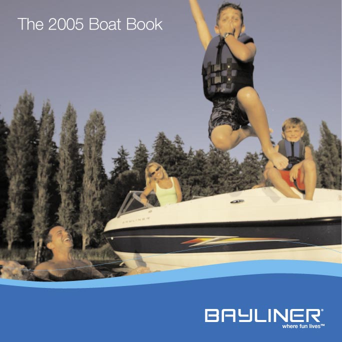 Sample: Bayliner catalog cover